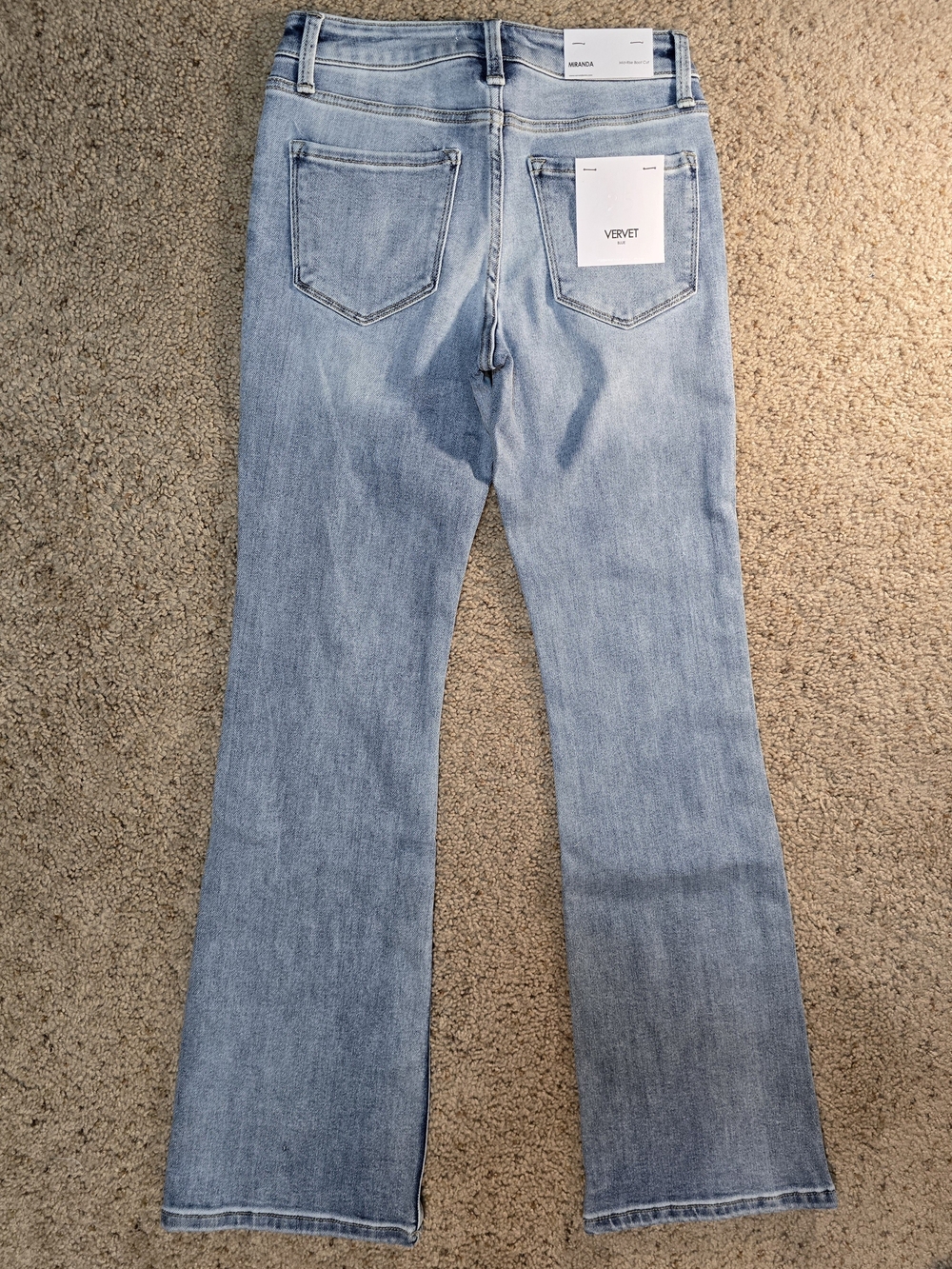 NWT Vervet by Flying Monkey "Miranda" Mid Rise Bootcut Jeans - Size 25/2 - Picture 2 of 10